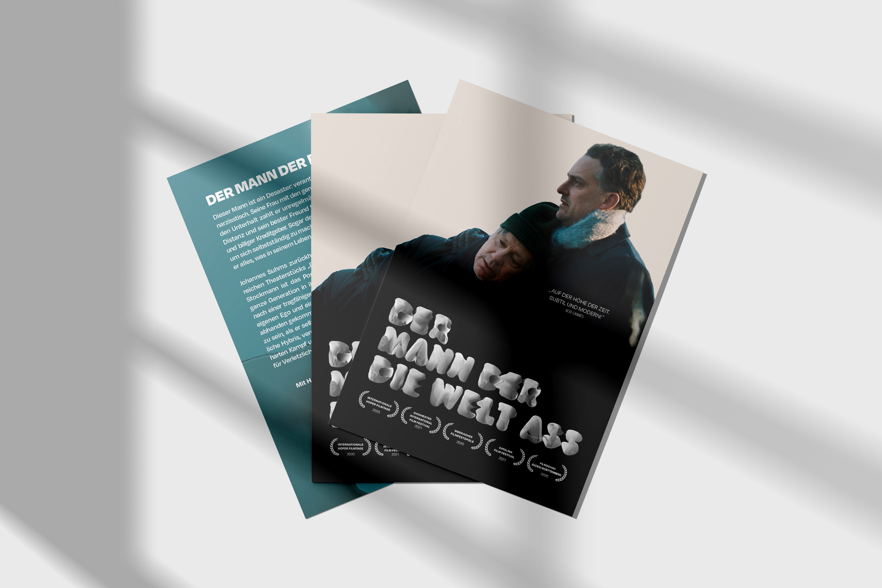 flyer kinofilm der mann der die welt ass